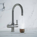 Hanstrom 4 - in - 1 Swan Instant Boiling Water Tap - Chrome - The Kitchen Box