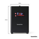 Hanstrom 4 - in - 1 Swan Instant Boiling Water Tap - Matt Black - The Kitchen Box