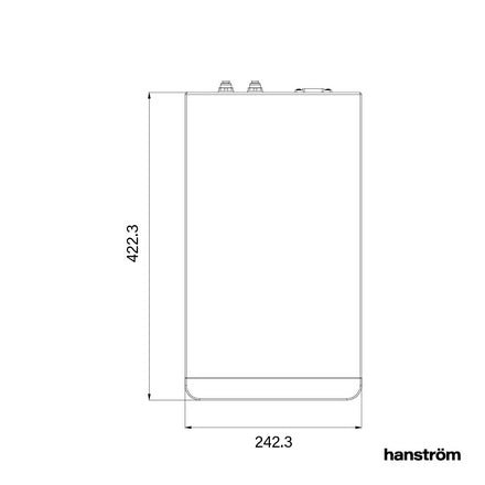 Hanstrom 5 in 1 Digital Tap - Matt Black - The Kitchen Box