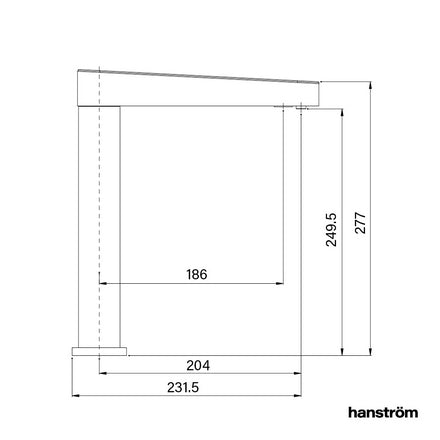 Hanstrom 5 in 1 Digital Tap - Matt Black - The Kitchen Box