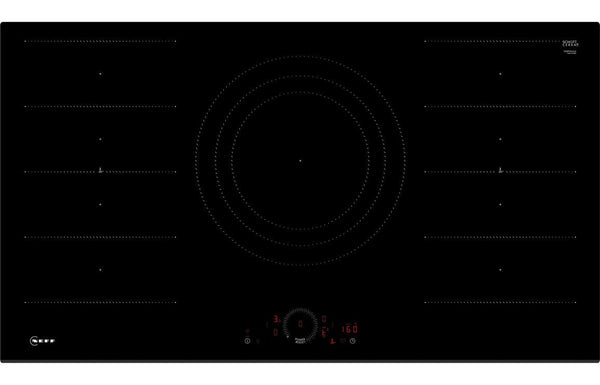 Neff N70 T69FHV4L0 90cm Flex Induction Hob - Black Glass - The Kitchen Box
