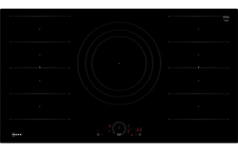 Neff N70 T69FHV4L0 90cm Flex Induction Hob - Black Glass - The Kitchen Box