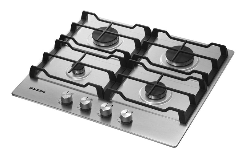 Samsung NA64D3010AS/U1 60cm Gas Hob - Stainless Steel - The Kitchen Box