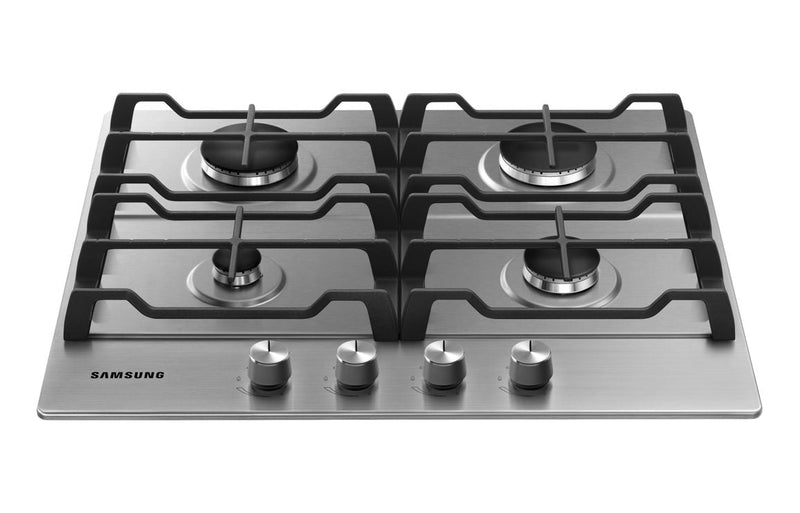Samsung NA64D3010AS/U1 60cm Gas Hob - Stainless Steel - The Kitchen Box