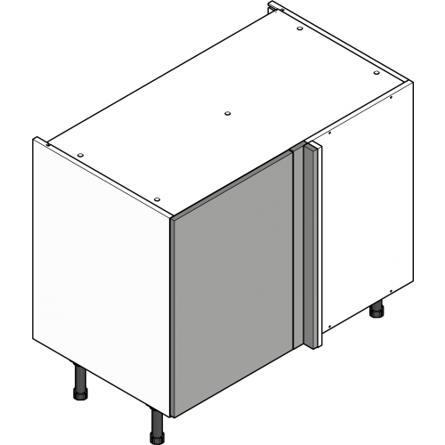 1000 Blind Corner Base - 1000 Cabinet with 450 Door (Right)