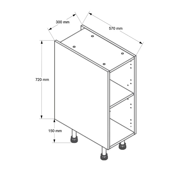 300mm Base Cabinet