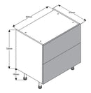 800 2-Drawer Cabinet