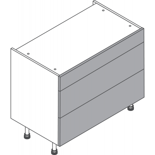 1000 3-Drawer Cabinet