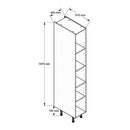 400mm Larder Tower Cabinet
