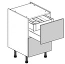 500 2-Drawer Cabinet with Concealed Cutlery Drawer and Tray