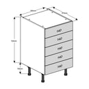 500 5-Drawer Cabinet