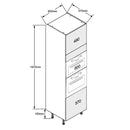 600 Double Oven Cabinet Standard