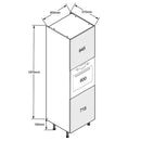 600 Single Oven Cabinet Standard