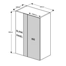 600 Tall Blind Corner - 600 Wall Cabinet with 236 Door (Left)