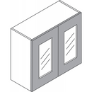 800 Double Wall Cabinet (Glazed Doors)