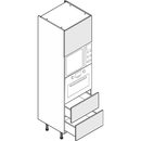 Double Oven with 2 Pan Drawers Standard