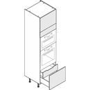 Single Oven + Microwave/Compact with 1 Pan + 1 Internal Drawer Tall