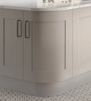 Wilton Oakgrain Curved Door, 715H x 298W x 298W