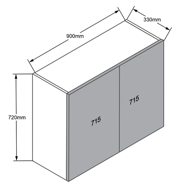 900 Double Wall Cabinet