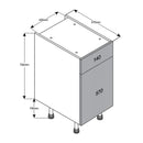 400 Drawerline Single Base Cabinet