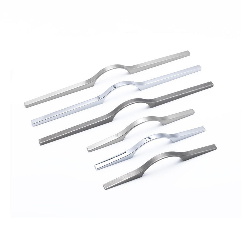 Euston Strap Handle Brushed Nickel