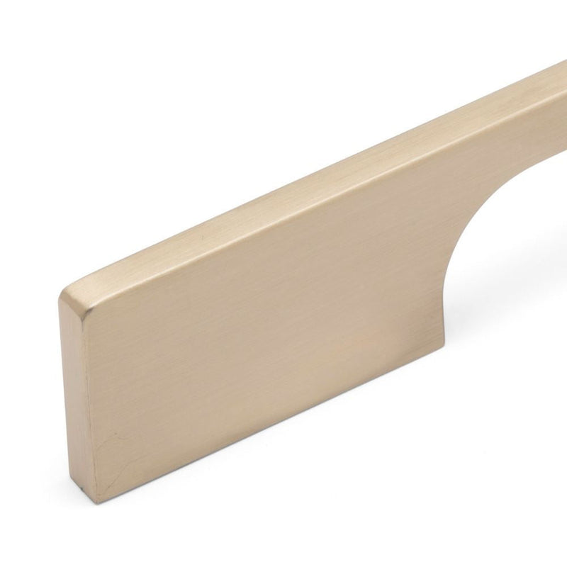 Brixton D Handle Satin Brass