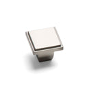 Westminster Square Knob Brushed Nickel