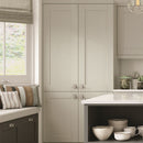 Windsor Square Knob & Backplate Chrome