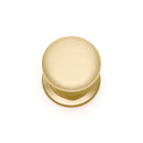 Windsor Round Knob Satin Brass