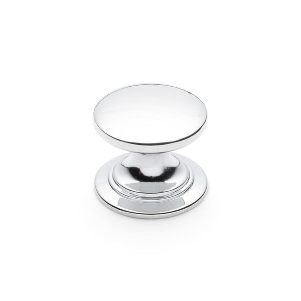 Windsor Round Knob Chrome