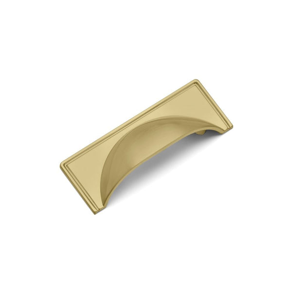 Windsor Cup Handle Satin Brass