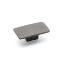 Camden Rectangular Knob Antique Black