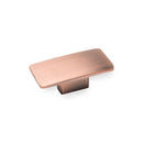 Camden Rectangular Knob Antique Copper