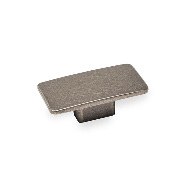 Camden Rectangular Knob Pewter