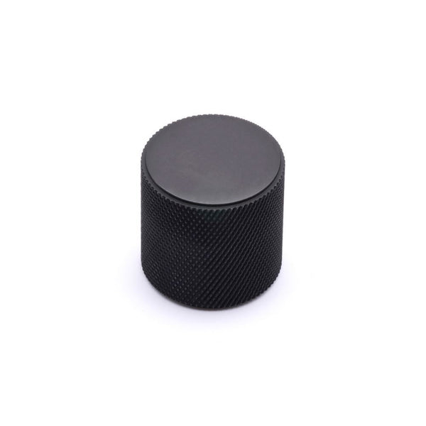 Fender Knurled Round Knob 30mm Diameter Smoked Black
