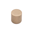 Fender Knurled Round Knob 30mm Diameter Satin Brass