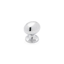 Camden Oval Knob Brushed Nickel