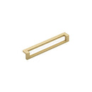 Deco Pull Handle Satin Brass