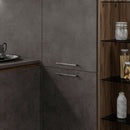 Slim Square D-Handle Pewter