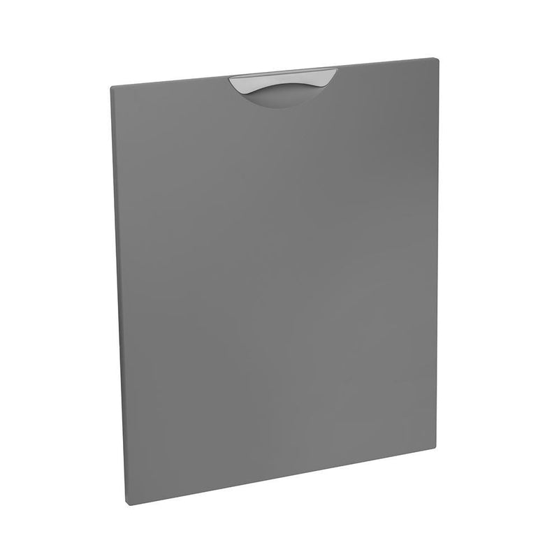 Scoop Pull Handle Satin Chrome