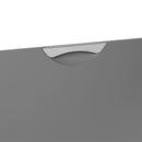 Scoop Pull Handle Satin Chrome