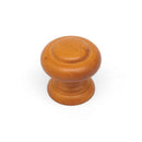 Amanita Round Wooden Knob Antique Pine
