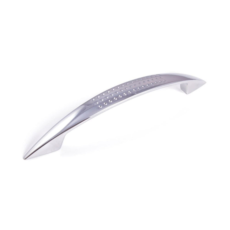 Shutter Dimple Handle Buy Dimple Tapered Bow Handle Chrome | Handles – The Kitchen Box