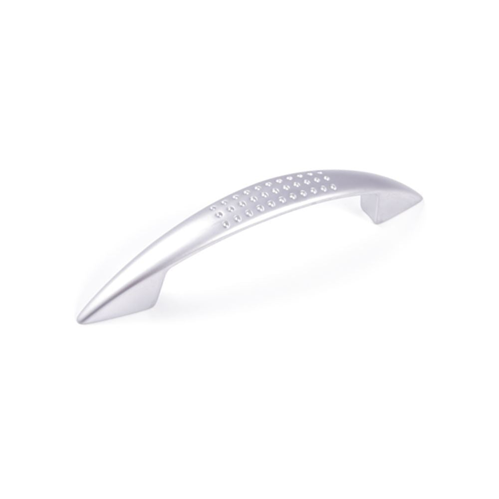 Shutter Dimple Handle Dimple Tapered Bow Handle Satin Chrome