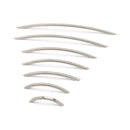 Parallel Bow Rod Handle, Satin Chrome