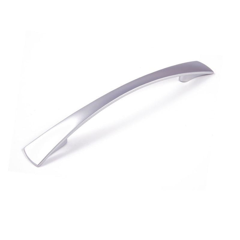 Conical Tapered Bow Handle Satin Chrome