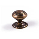Georgian Rope Round Knob Antique