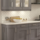 Trafalgar Square D Handle Brushed Nickel