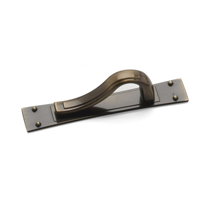 Titan Latch Handle & Back Plate Antique
