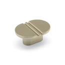 Motif Oval Knob Brushed Nickel